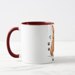 Personalised Bunny Couple Mug