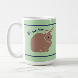 Personalised Bunny Rabbit  Coffee Mug