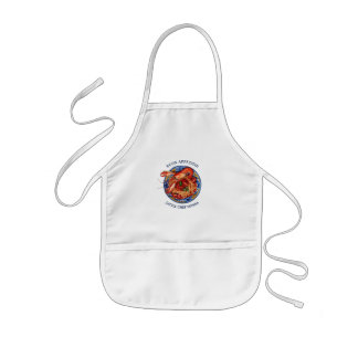 Personalised Buon Appetito, Italian Art Kids Apron