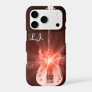 Personalised Burning Guitar Theme Design