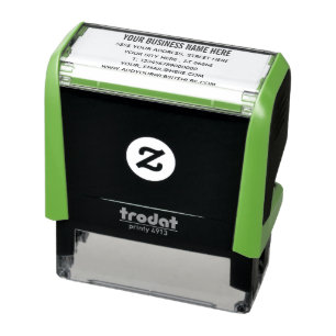 Personalised Business Address Professional Stamp
