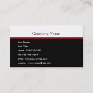 Personalised Business Card