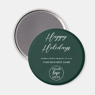 Personalised Business Christmas Holidays Magnet