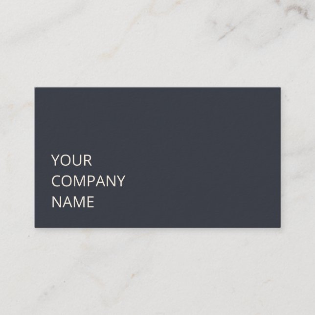 Personalised Business Custom Card (Front)