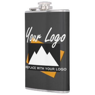 Personalised Business Design Company Professional Hip Flask