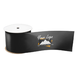 Personalised Business Design Company Professional Satin Ribbon