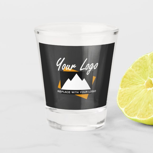 Personalised Business Design Company Professional Shot Glass (Front)