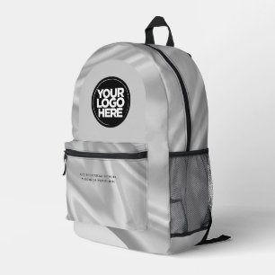 Personalised Business Logo and Text Holographic Printed Backpack