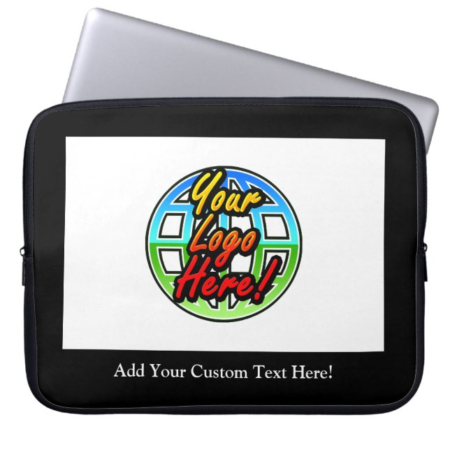 Personalised Business Logo Laptop Sleeve (Front)