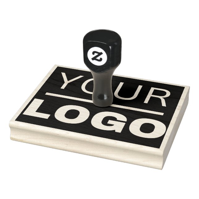 Personalised Business Logo Large Rubber Stamp (Stamp)
