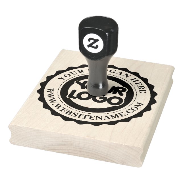 Personalised Business Logo Large Rubber Stamp (Stamp)