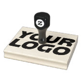 Personalised Business Logo Large Stationery Rubber Stamp (Stamp)