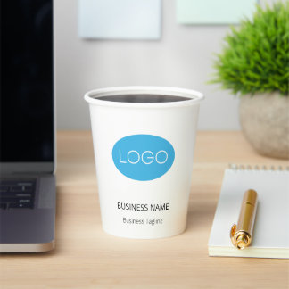 Personalised Business Logo Paper Cups