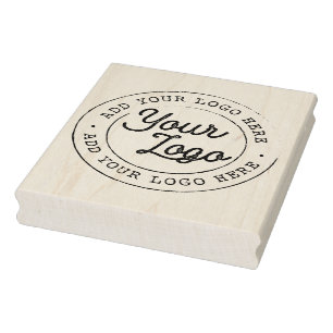 Personalised Business Logo Photo Custom Design Rubber Stamp