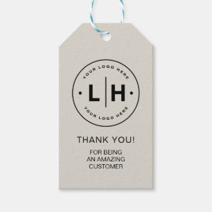 Personalised Business Logo Promotional Gift Tags