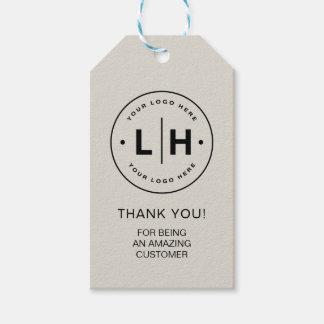 Personalised Business Logo Promotional Gift Tags