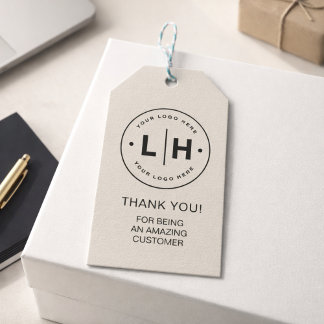 Personalised Business Logo Promotional Gift Tags