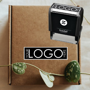 Personalised Business Logo Promotional Packaging  Self-inking Stamp