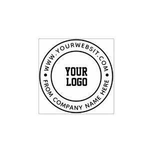Personalised Business Logo Rubber Stamp