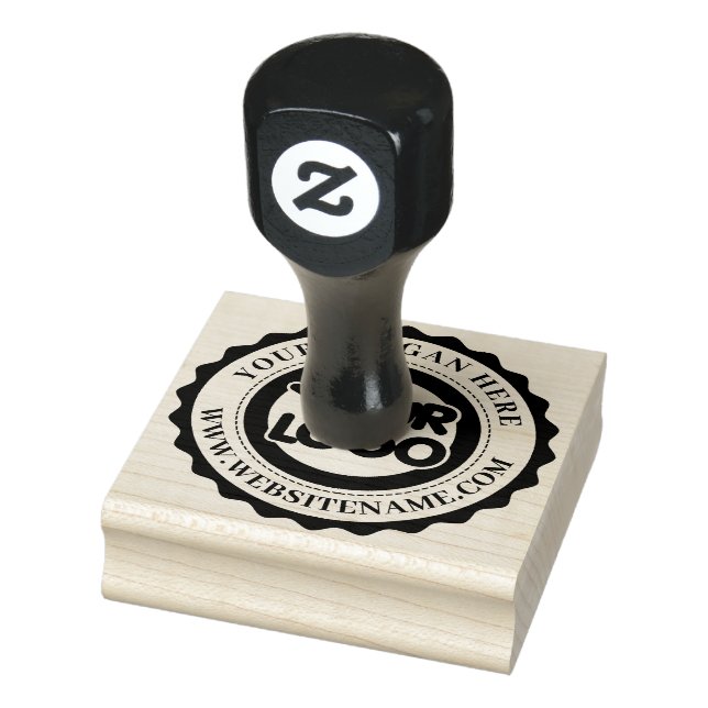 Personalised Business Logo Rubber Stamp (Stamp)