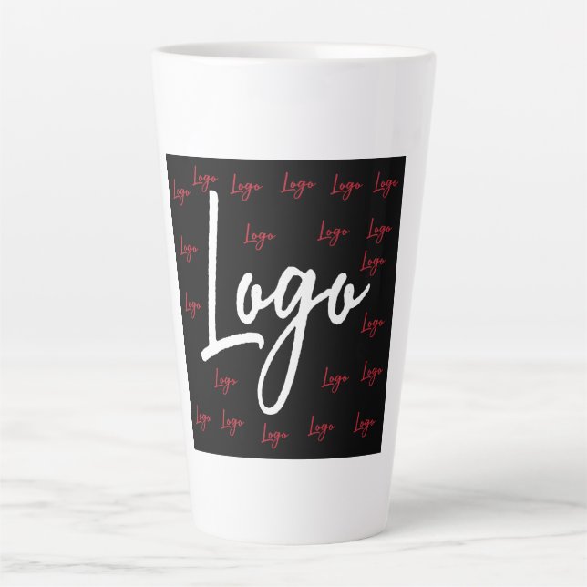 Personalised Business Marketing Promotional Logo Latte Mug (Front)