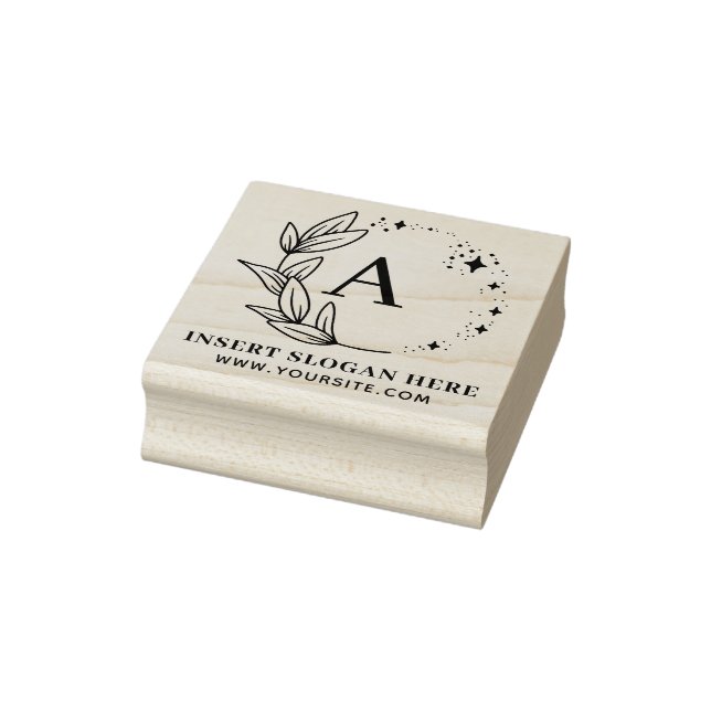Personalised Business Monogram Self-inking Stamp (Stamp)