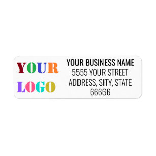 Personalised Business Name Return Address Labels