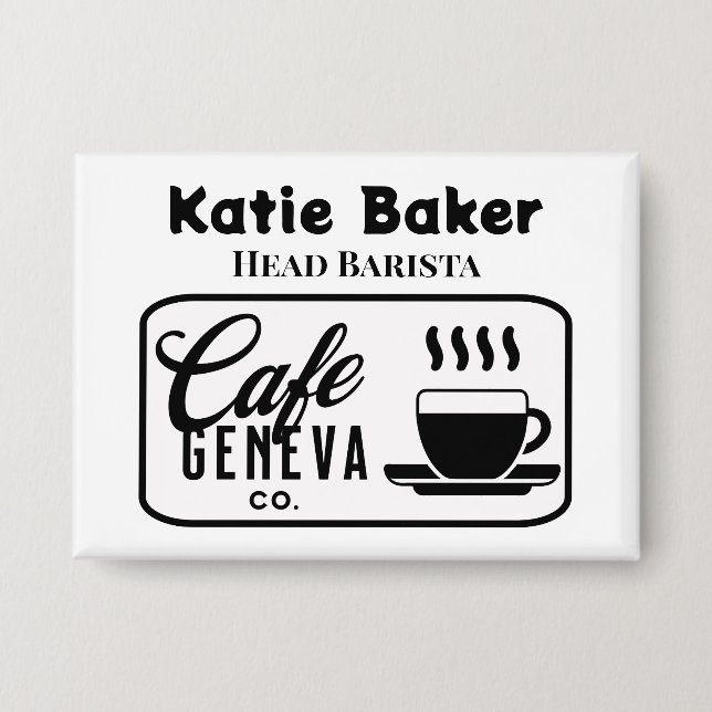 Personalised Business Name Tag (Front)