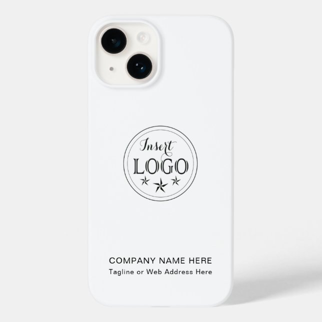 Personalised Business Profile Case-Mate iPhone Case (Back)