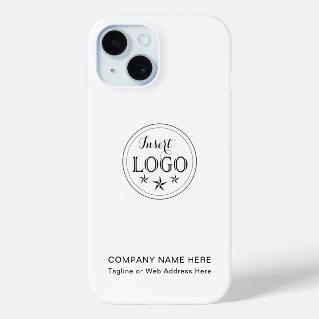 Personalised Business Profile Case-Mate iPhone Case (Back)