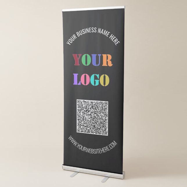 Personalised Business Promotion Retractable Banner (3/4)