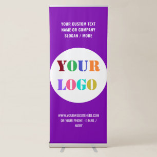 Personalised Business Promotion Retractable Banner