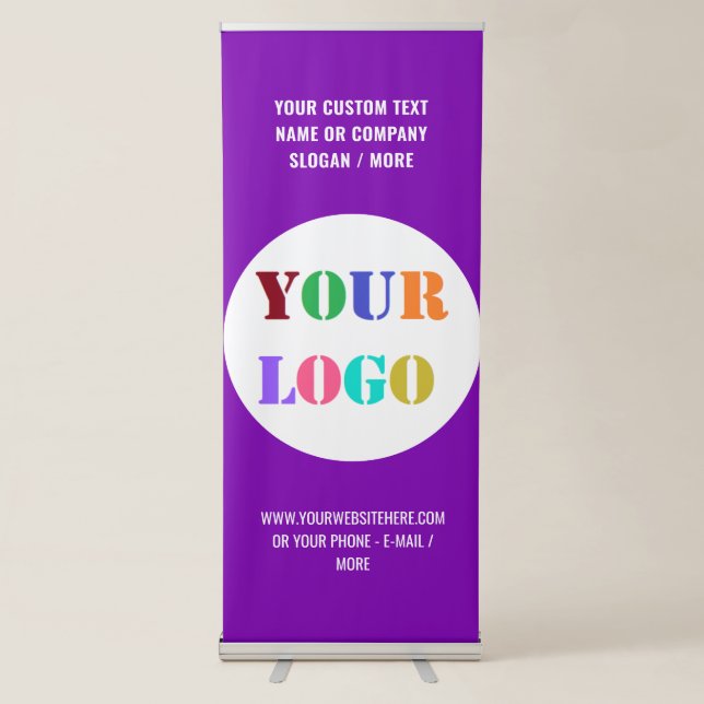 Personalised Business Promotion Retractable Banner (Front)