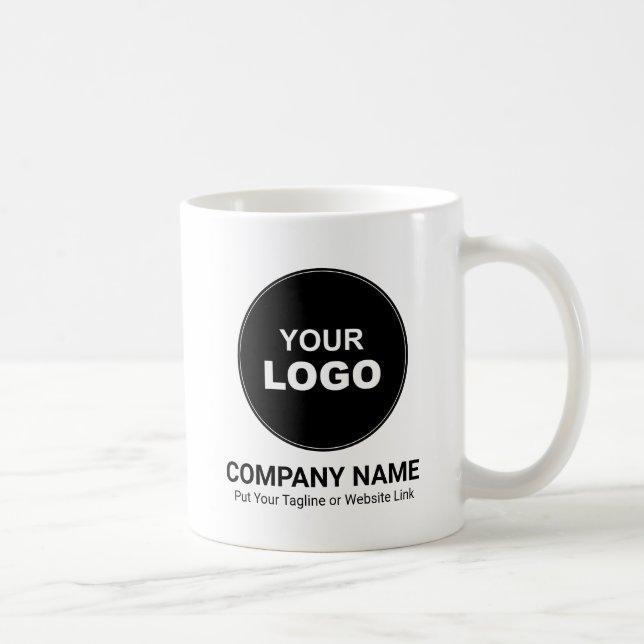 Personalised Business Promotional Logo Coffee Mug (Right)