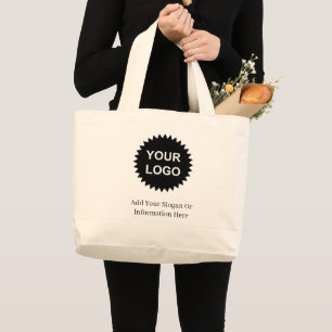 Personalised Business Promotional Logo Large Tote Bag