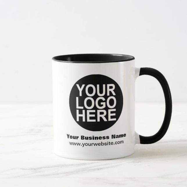 Personalised Business Promotional Logo Mug (Right)