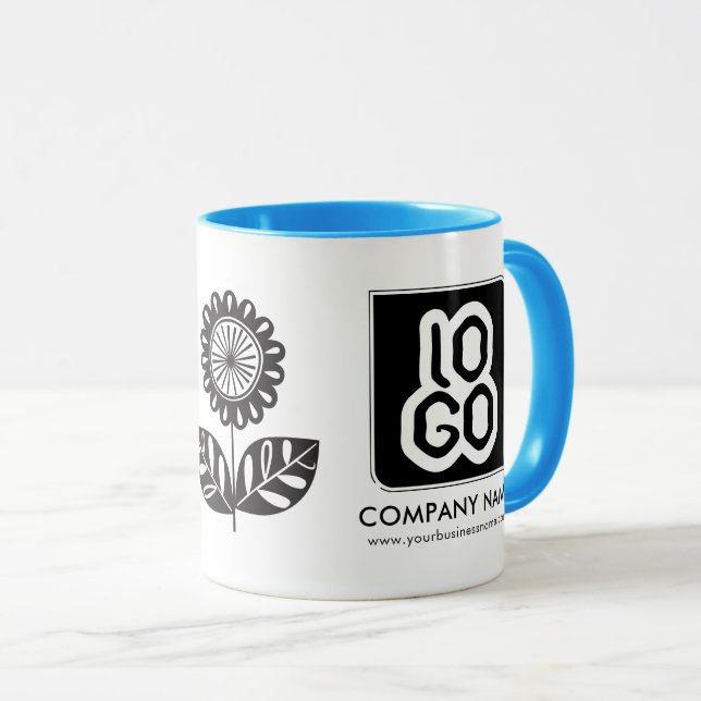 Personalised Business Promotional Logo Mug (Front Right)