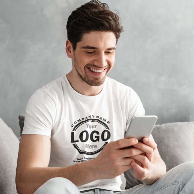 Personalised Business Promotional Logo   T-Shirt (Creator Uploaded)