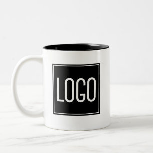 Personalised Business Promotional Logo Two-Tone Coffee Mug