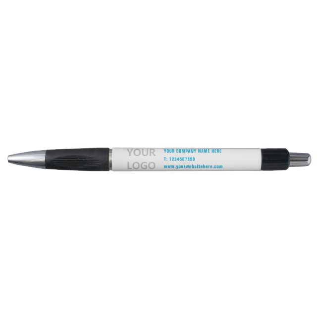 Personalised Business Promotional Pen Template (Front)