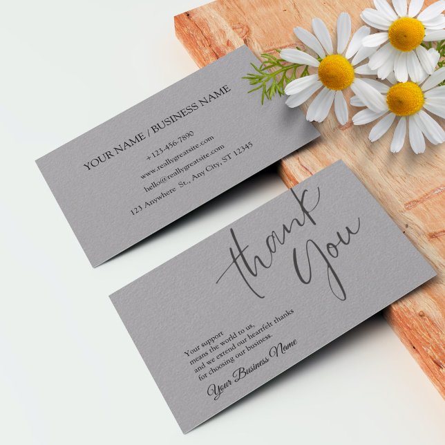 Personalised Business Thank You Card (Personalized Business Thank You Card 2)