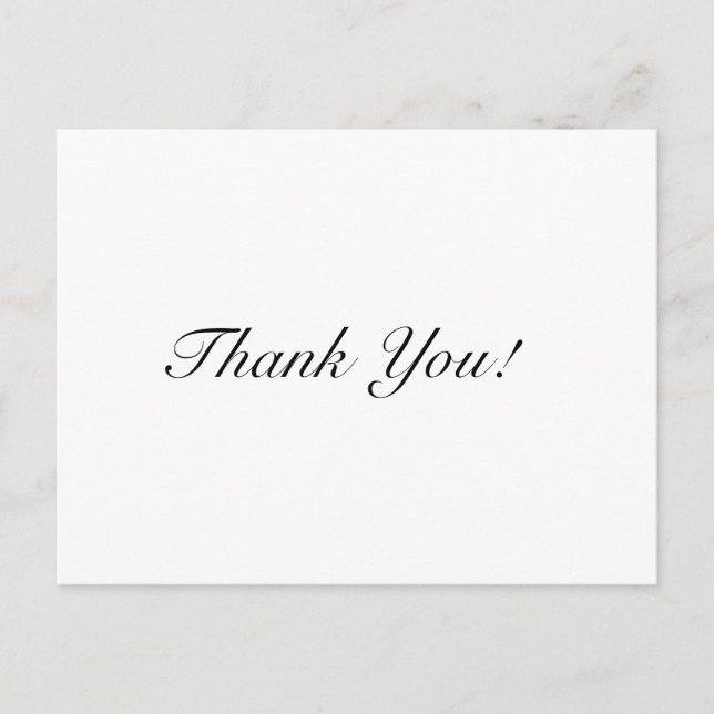 Personalised Business Thank You Cards (Front)