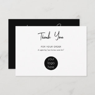 Personalised Business Thank You Logo