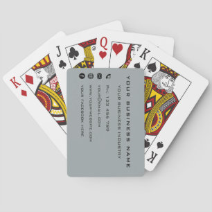 Personalised Business Your Design Playing Cards