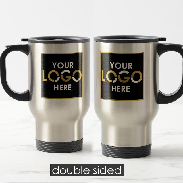 Personalised Business Your Logo Here Promotional Travel Mug (Personalized Business Your Logo Here Promotional Travel Mug)