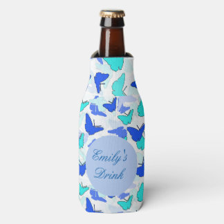 Personalised Butterfly Can or Bottle Cooler