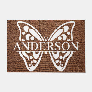 Personalised Butterfly Doormat