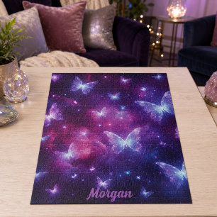 Personalised Butterfly Fantasy Art Jigsaw Puzzle