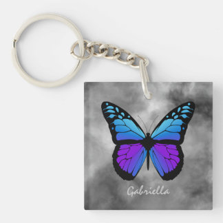 Personalised Butterfly Keychain
