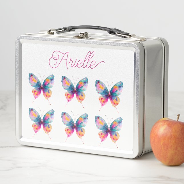 Personalised butterfly lunchbox (In Situ)